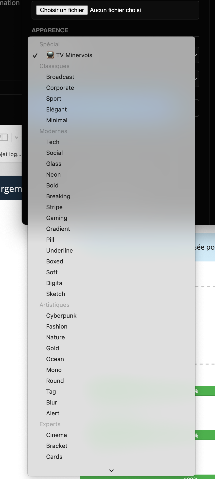 Création de listes d'invités